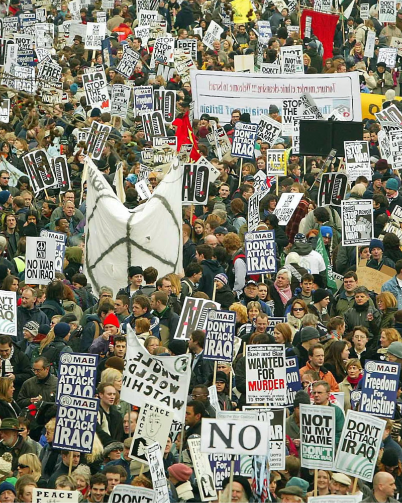 Demonstrasi Perdamaian Dunia