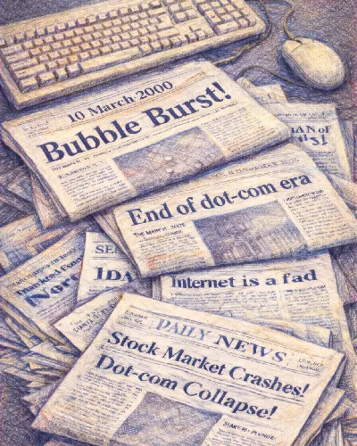 Puncak gelembung dot-com