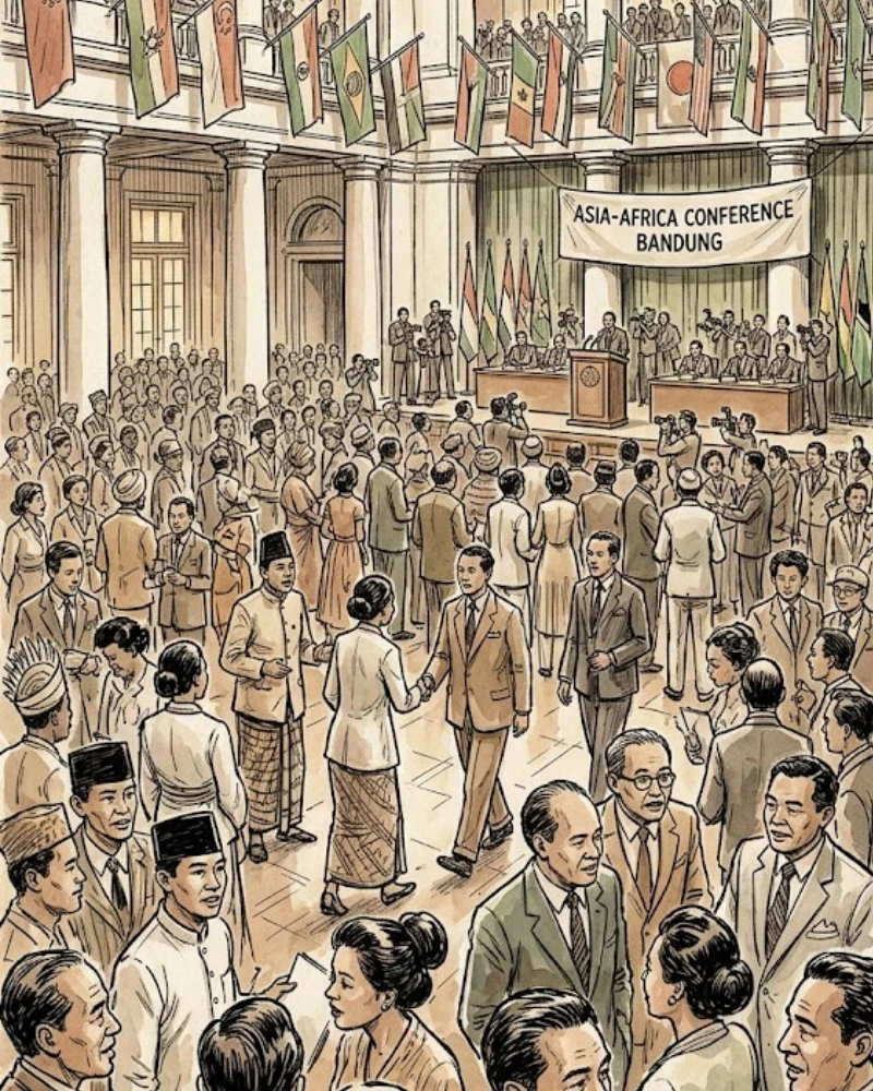 Konferensi Asia-Afrika dibuka